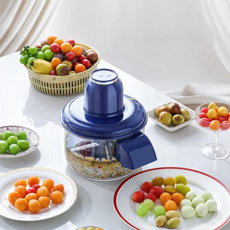 Automatischer Obstschäler Intelligente Schälschälmaschine Tragbarer Kabelloser Trauben-/Tomaten-/Knoblauchschäler Für Zuhause Schnelle Küchenutensilien