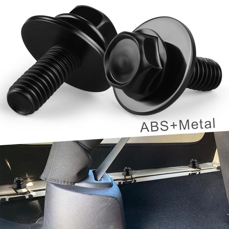 20x Car Screws Body Bolts M6 -1.0 x 16mm long. 10mm hex. 17mm Washer Metal Universal For Auto Truck Retainer Fastener Rivet Bolt