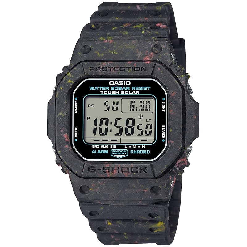 

[Casio] watch G-Shock []Tough Solar waste resin recycling G-5600BG-1JR men s black