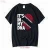 Trinidadian Tobagonian Dna Trinidad And Tobago Flag T Shirt Vintage Stretched Comfortable Versatile Slightly Vintage