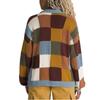 Vans Knitwear Women's Blue Lapel Moderate Cardigan VN000F72CFL