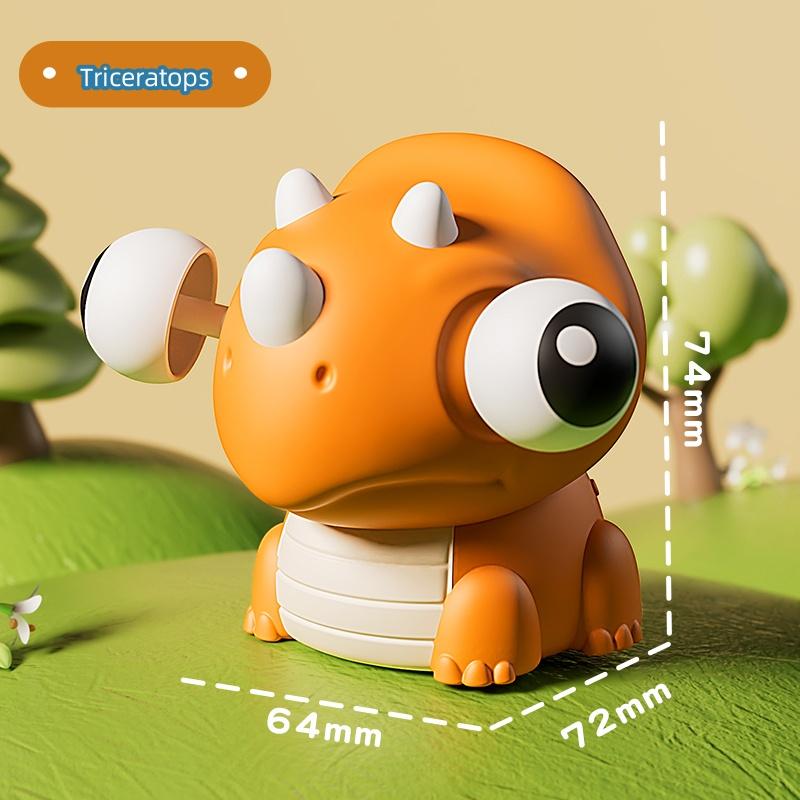 New Cute Eyeball Burst Squeeze Toy Dinosaur Ear Pull Toys Portable Fidget Toy Doll Stress Relief 3D Toys