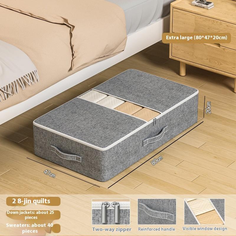 Extra große Kapazität Unterbett Kleideraufbewahrungstasche Bettdecken Aufbewahrungstasche Faltbare Hosenmantel Aufbewahrungstasche Kleiderschrank Organizer