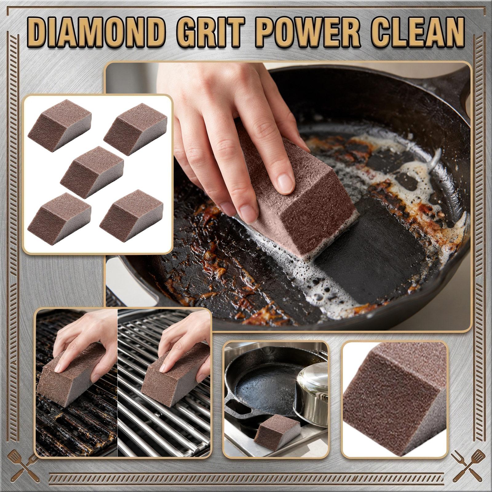 

Abrasive Cleaning Sponge Pads for Heavy Duty Scrubbing and Stain Removal Non-Scratch Durable Cleaning Blocks for Kitchen Bathroom and Outdoor Use One Size чорний