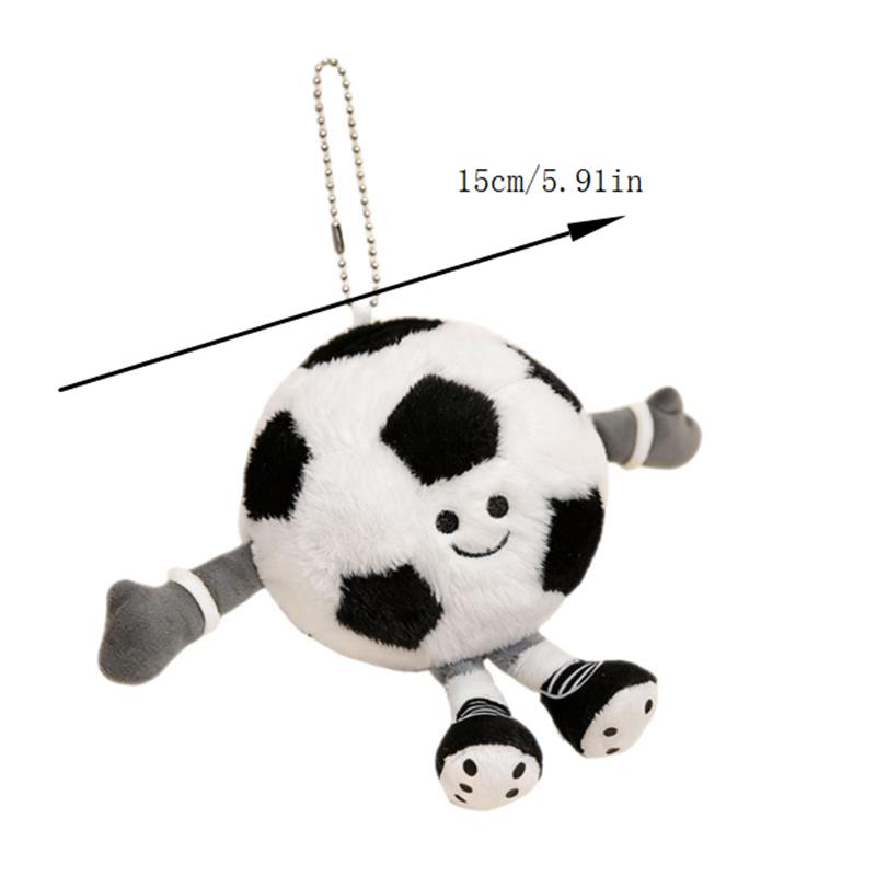 Linda Mascota del Mundial Fútbol Rugby Baloncesto Tenis Golf Muñeco de Peluche Juguete Llavero Colgante Bolso Colgar Bendición de la Suerte Souvenir Regalo