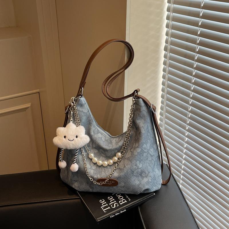 

Multifunctional messenger bag, women s new backpack, high-end commuter shoulder large-capacity tote bag синий