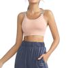 High-Impact Women's Yoga Bra: 4-Row Buckle Sports Vest for Summer