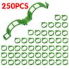 50-300Pcs Plant Support Clips Reusable Plastic Connects Vine Fixing Clip Tomato Grape Vegetable Plants Holder Buckle Garden Tool