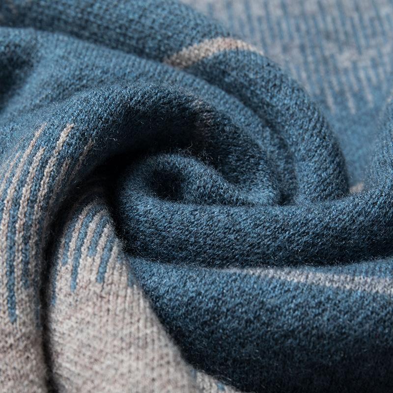 Korean Style Business Plush Autumn and Winter Youth Daily Extra Thick Warm Pullover Slim-Fit Underwear Sweater
