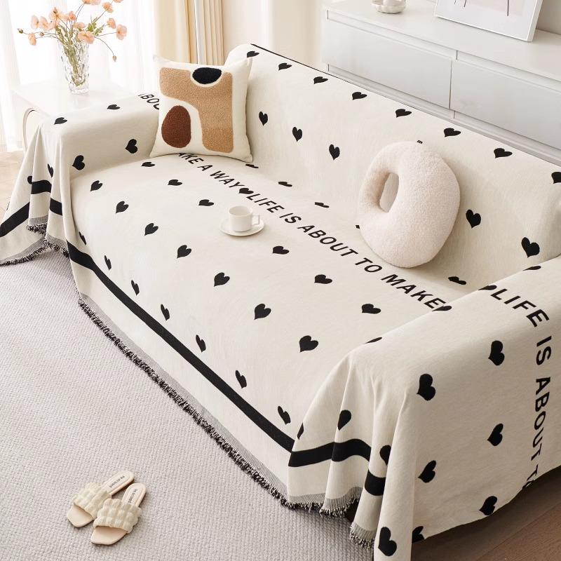 Sofa Cover Cloth, Simple and High-end, Universal for All Seasons, Anti-cat Scratch Sofa Cover, Can Be Spread and Covered with Sofa Blanket