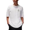 Jordan Flight Essentials Effen Kleur Logo Wijde Pasvorm Ronde Hals Korte Mouw T-shirt Heren Tops Wit DZ7314-100