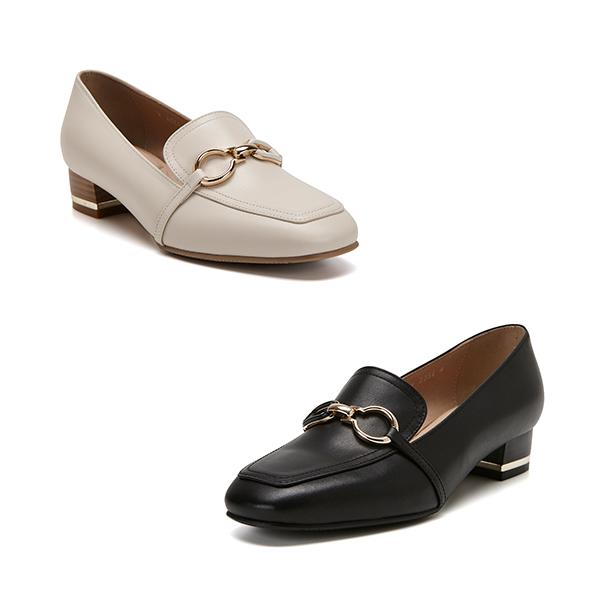Tandy Cowhide Loafers 9122021 2Color