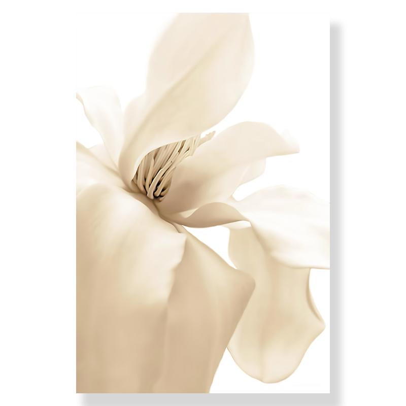 1pc Frameless Nordic Modern Art Picture Canvas Painting Golden Leaf Beach Landscape Poster and Printing Home Decor Living Room
