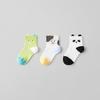 minibala 3-Pair Soft Breathable Mid-Calf Kids Socks