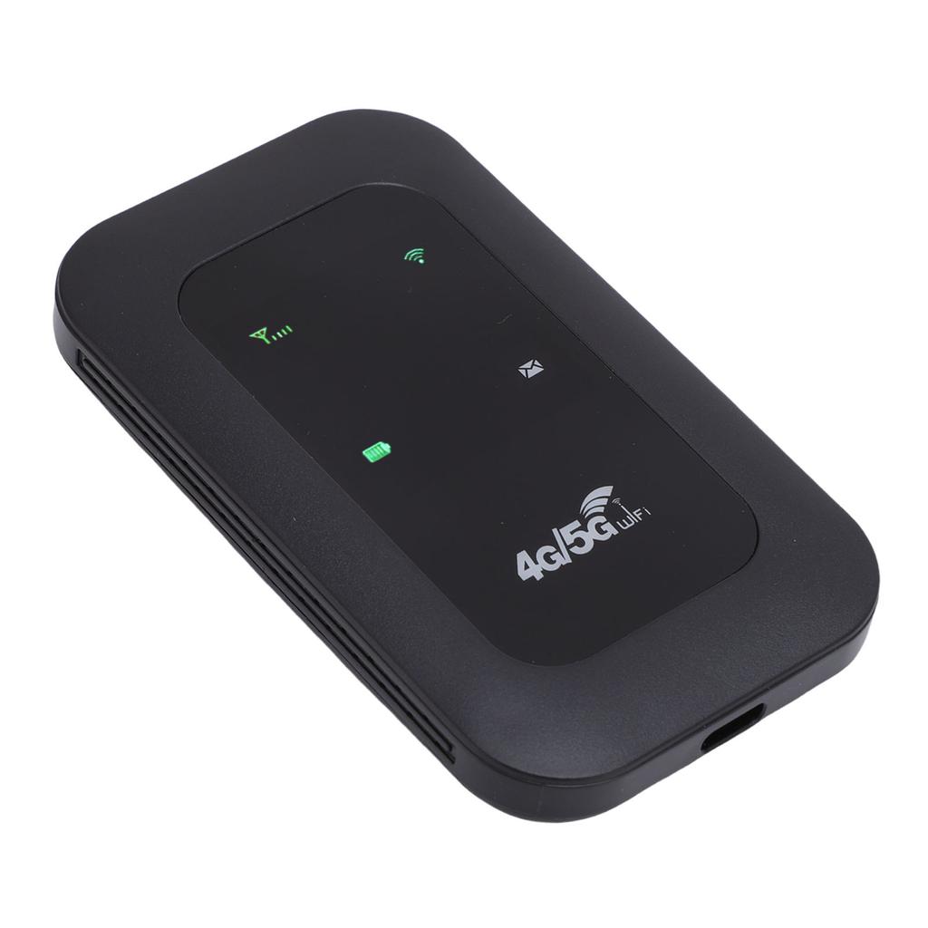 4GWiFi Hotspot Supports 10 Connected Devices LTE Mobile Router for Travel 300Mbps High Speed SIM Card Slot Indicator