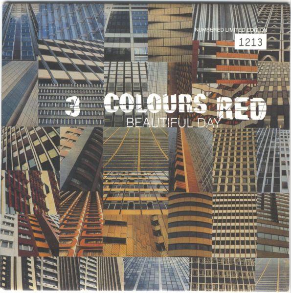 

7inch Record 3 COLOURS RED Beautiful Day CRE308 CREATION 1999 UK Rock Used
