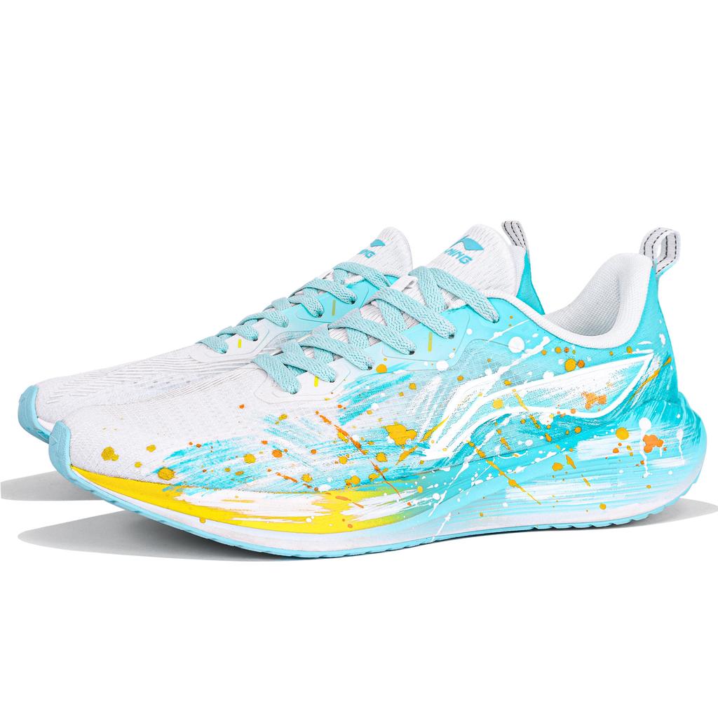 Li Ning Wuyue Dämpfung Abriebfest Niedrig geschnitten Freizeit Körperliche Fitnessprüfung Körperliche Untersuchung Laufschuhe Herren ARST003-1(Team204- )