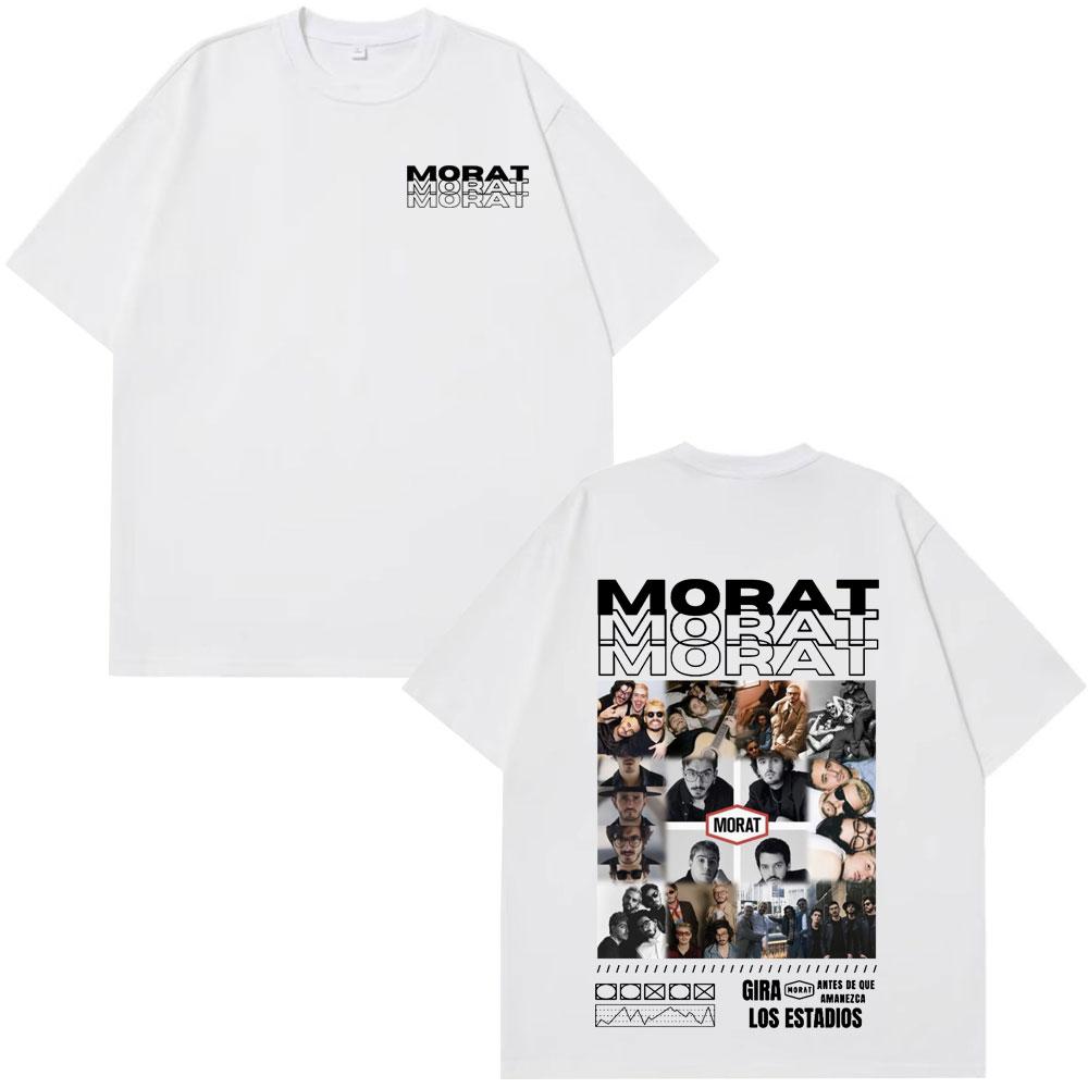 Morat Band Doublesided Prin Tshirts Men Women Fashion Hip Hop Tshirt Casual Cotton Oversized Short Sleeve T Shirts Streetwear