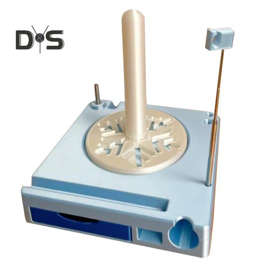 

Портативный ящик для катушек с пряжей, многофункциональный держатель пряжи, съемная подставка, держатель для пряжи для вязания крючком, органайзер для хранения инструментов для пряжи, подарок для любителей вязания A