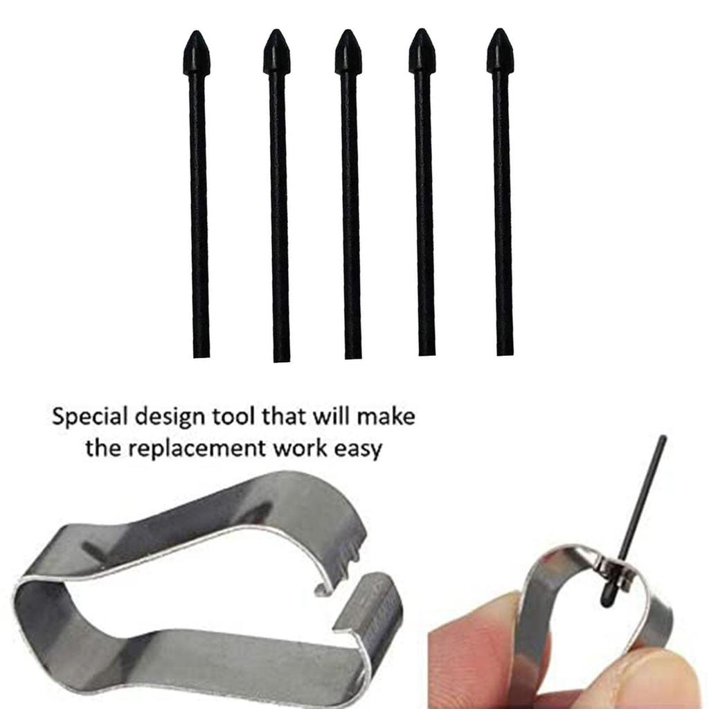 Compatible for Samsung Tab S7 S6 Stylus Pen Hard Nib Tips Universal Size