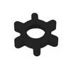 Easy Rotary Bottle Opener Plastic Multi-function Bottle Cap Opener 6.8cm Diameter Bottle Cap Remover for Home Restaurant Bar