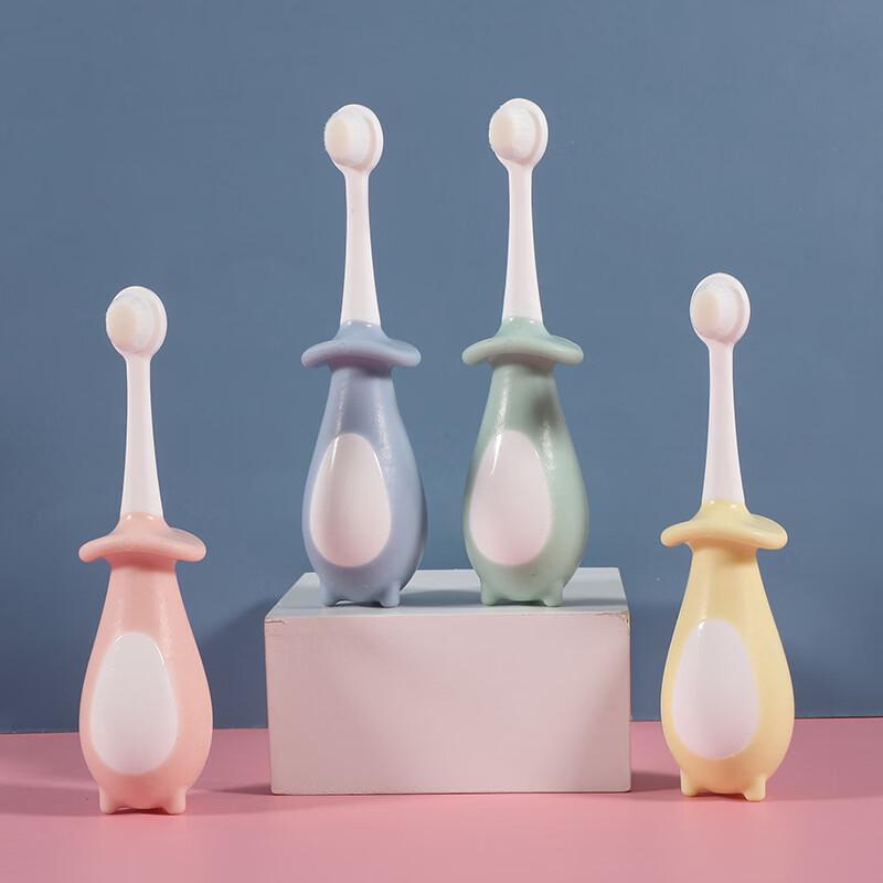 Kids Penguin Soft Bristle Toothbrush