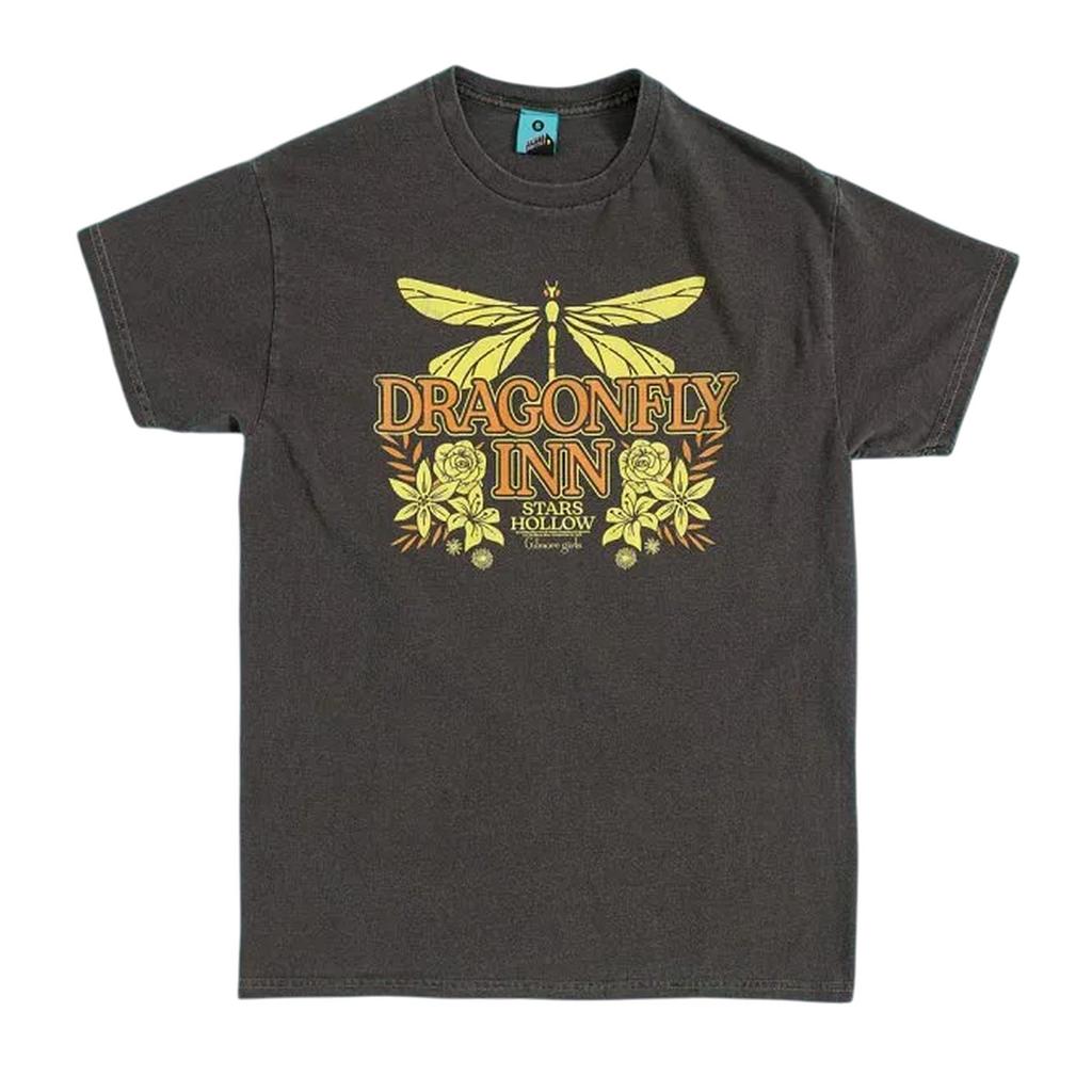 Gilmore Girls Unisex Adult Dragonfly Inn Vintage Washed T-Shirt