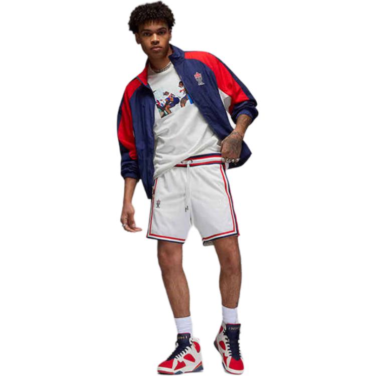 Jordan X Trophy Room Basketball Shorts Unisex White