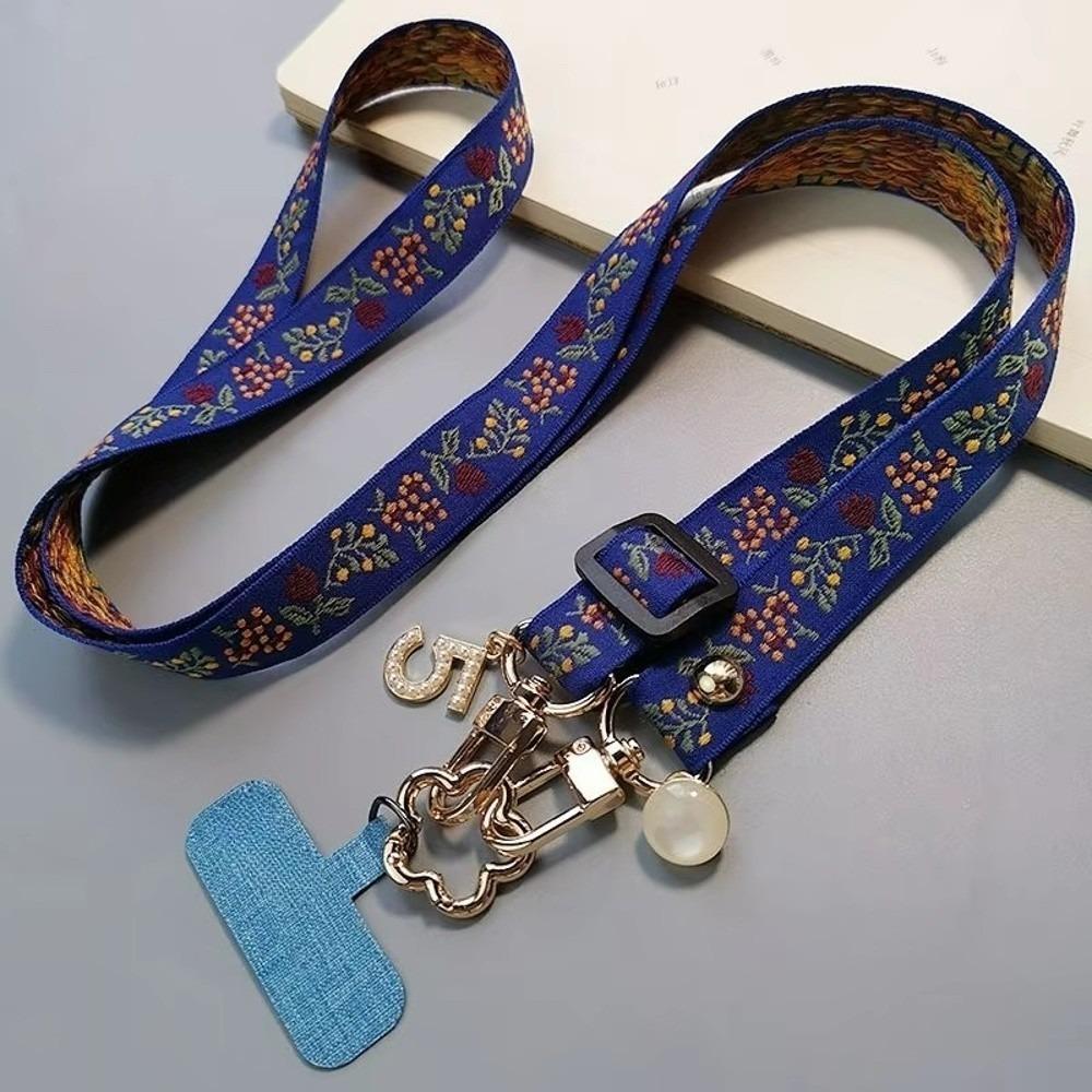 Neck Bag Design Mobile Phone Lanyard Adjustable Length Phone Strap Lanyard  for Travel
