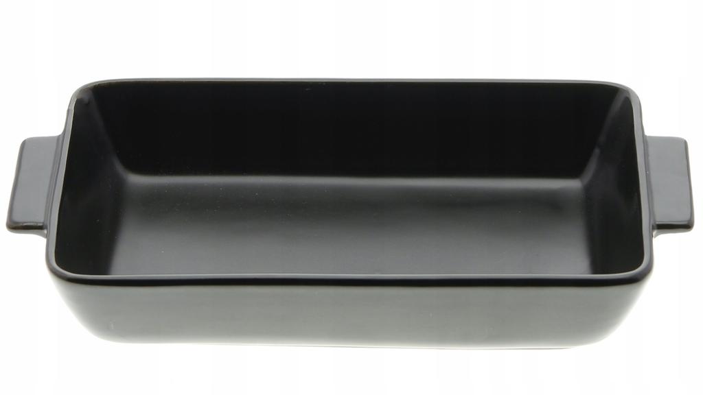 Baking Form Heat-Resistant Mold Black Porcelain Bowl 0.5 L