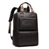 Backpack Fashion Versatile Men's PU Backpack Commuting Business Bag Large Capacity Computer Bag College School Bag