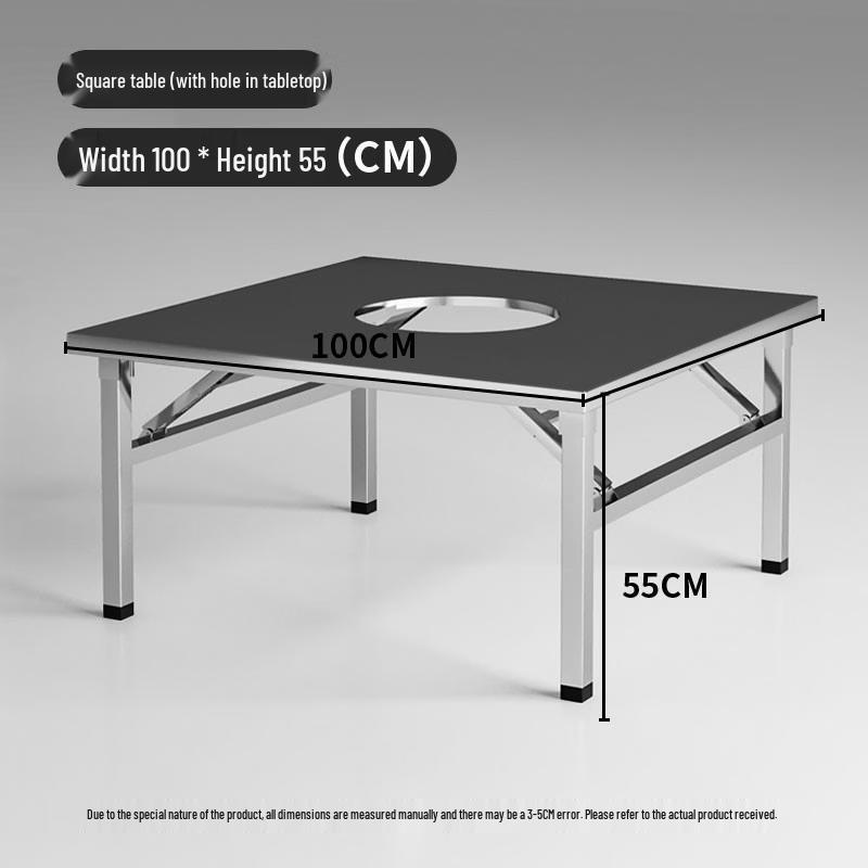 Waterman Commercial Foldable BBQ Table & Seating