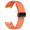 For Samsung Watch FE 40mm/Watch4 Classic Active/Watch 5/Watch6 Classic Silicone+Leather Band Smartwatch Strap
