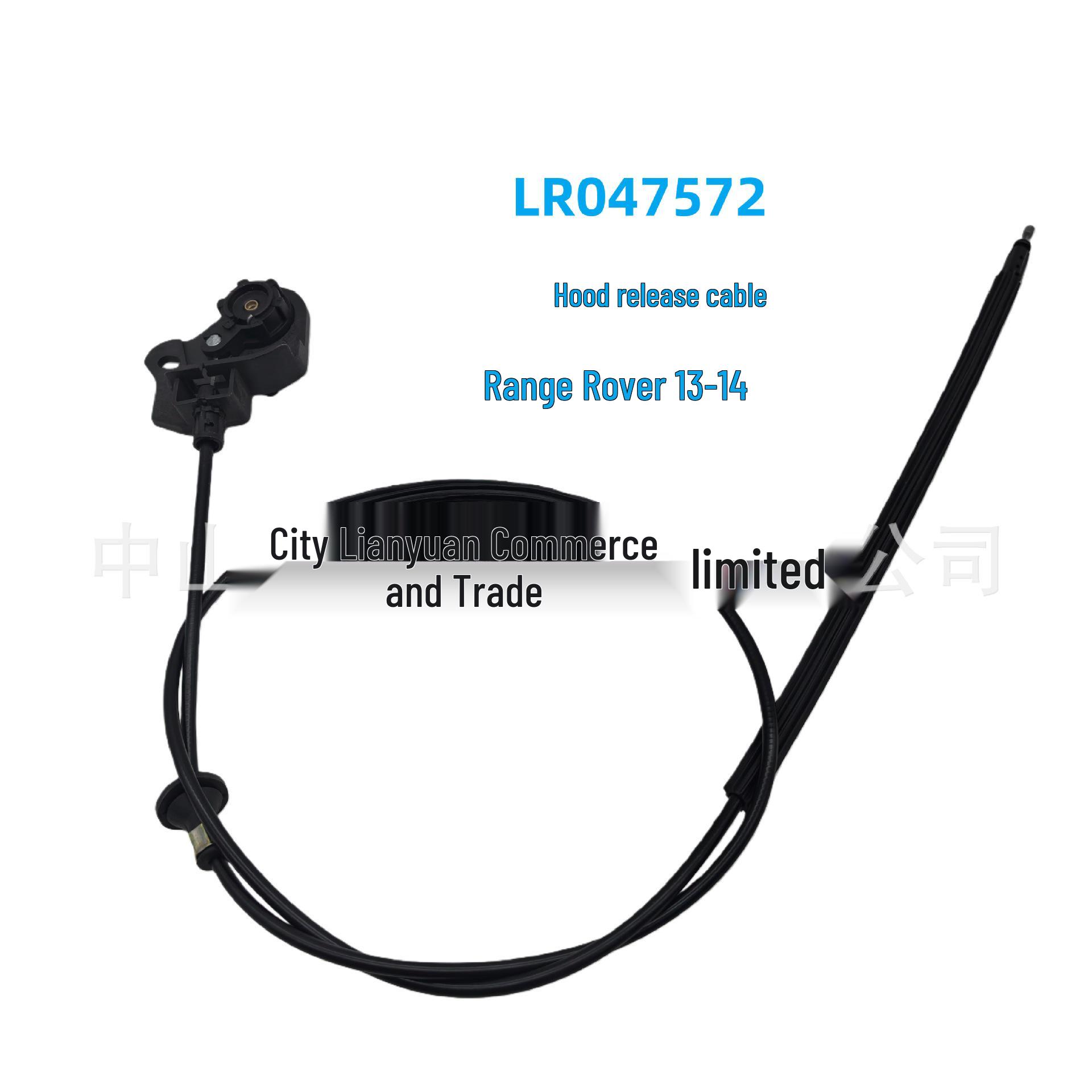 LR047572 Трос открывания капота для Land Rover Range Rover 2013-2014 Compatible with Land Rover Range Rover 13-14
