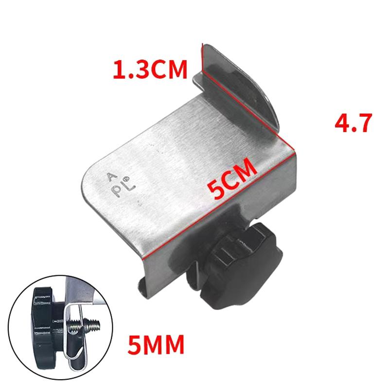 Industrial Overlock Sewing Machine Hemmer Guider Heavy Duty Metal Upper Sleeve Rule Seam Guide for Industrial Sewing Scenarios