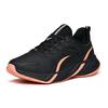 Anta Running Series Fleece Shock Absorbing Lightweight Low Top Running Shoes Women Sneaker Black Pink 122145523-8