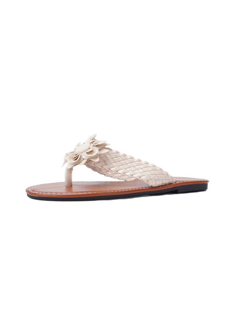 Sandals Women's European and American Large-size Women's Shoes Flower Platform Casual Women's Sandals Flip-flops