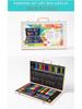 Children's Art Set: 180 Paintbrushes, Watercolor Pencils, Crayons, and 162 Colored Pencils