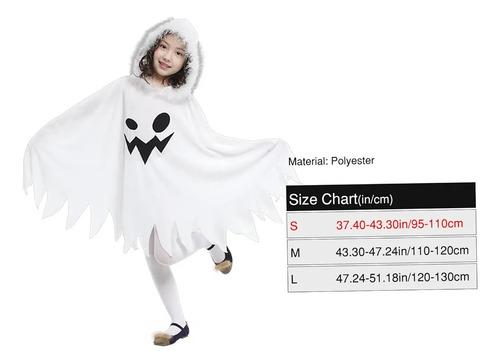 Ghost Costume For Boys And Girls With Hood And Halloween P