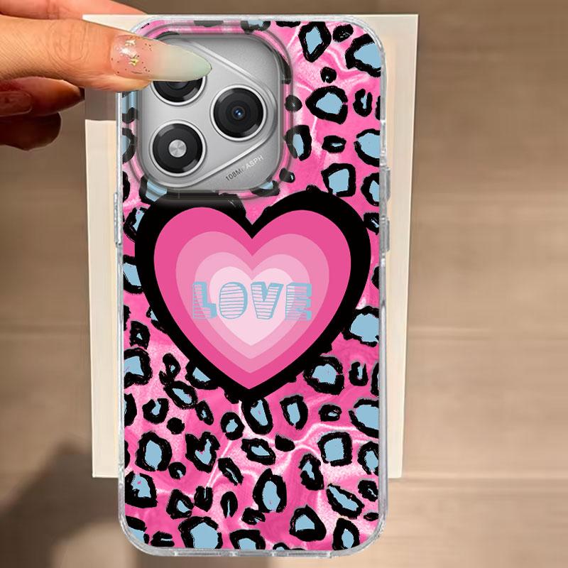 

For Honor 400 200 Lite 400 200 Pro X9b Magic 7 6 Lite X9c X9a X9b X8b X7c Phone Cover Cute Pink Heart For Honor 400 Lite TPU Bag Honor Magic6
