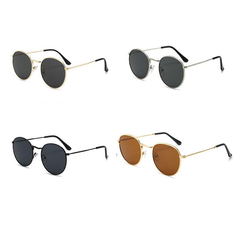 Xiaomi Óculos de Sol Metal Redondo Vintage para Homens Mulheres UV400 Clássicos Retrô para Viagem Praia Diário Exterior 354