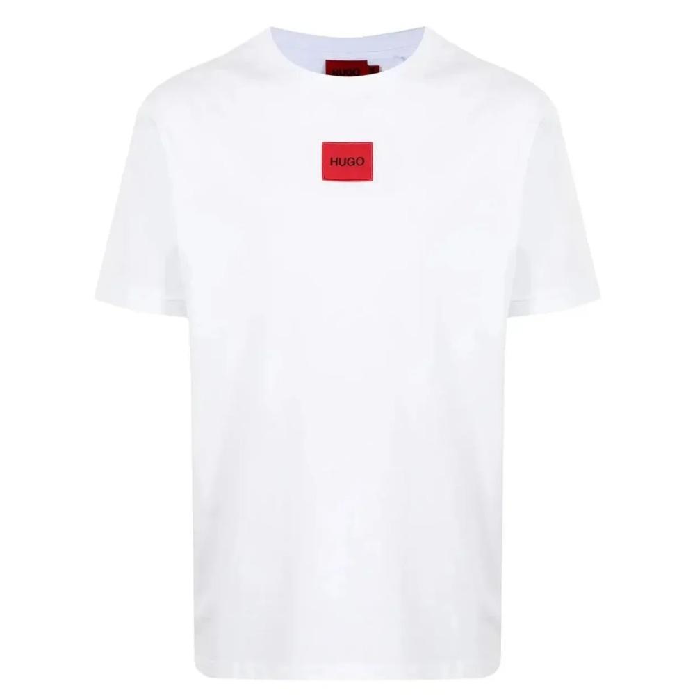 Hot Sale Men Women Fashion Summer Hugo Print Cotton T-shirt Brand Short Sleeve Tshirt Clothes Designer Luxury Tee Tops T Shirt