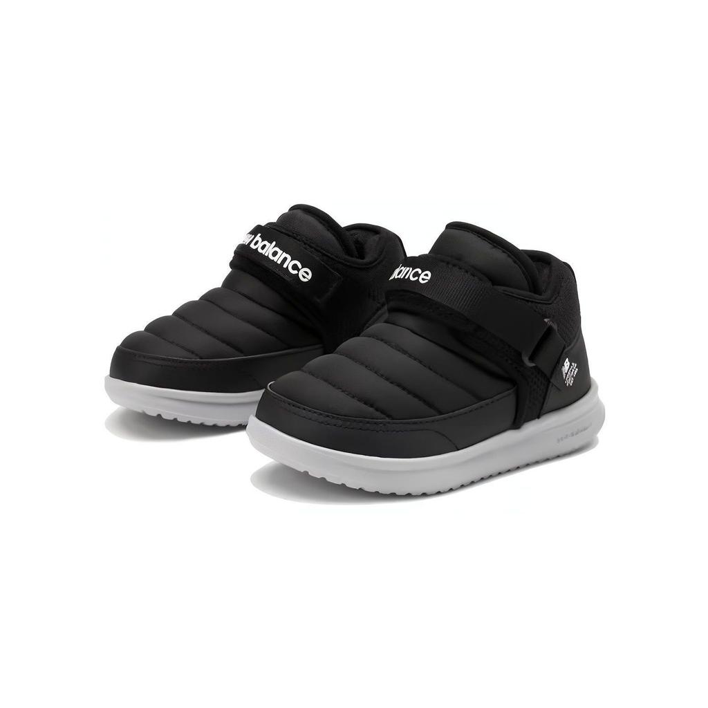 New Balance MMOC Fabric Versatile Warm Durable Low-Top Walker Baby Sneaker Black IHMMOCBW
