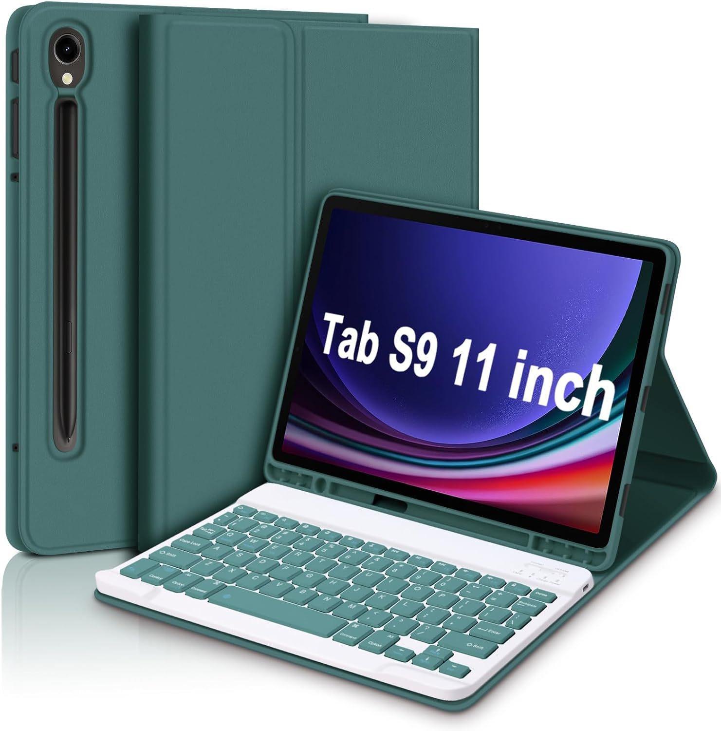 

Чехол для планшета Samsung A9 Plus со съемной Bluetooth-клавиатурой и мышью S9 FE - защитный чехол A78 Tab A9plus