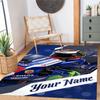 Jorge Lorenzo Customized Name Floor Rug Office Rug Suitable For Study Room Living Rooms Balcony Playrooms Antislip Rug Decorate Offices