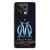 Handyhülle - MANIACASE - Xiaomi Redmi Note 13 5G - Silikon TPU - OM Logo - Blau und Gold