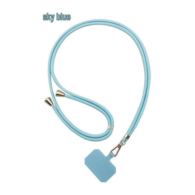 Polyester Crossbody Phone Lanyard with Clip and Shoulder Strap