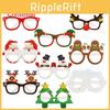 Kids Merry Christmas 3d Paper Glasses For Party Photo And Seasonal Event Decor