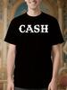 Vintage Country Music Tshirt - Bold CASH Graphic Tee