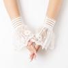 Elegant Lace Detachable Cuffs Sleeves For Women Soft Cotton Arm Cover  Weddings Parties Daily Use Fashion Accessory